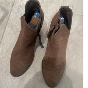 Dolce Vita Women’s Perforated Brown Chukka Boots